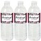 Big Dot of Happiness Maroon Graduation Party Water Bottle Sticker Labels - Set of 20
